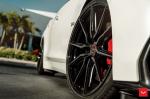 Infiniti Q50S 3.0t Pure White on Vossen Wheels (HF-3) 2019 года